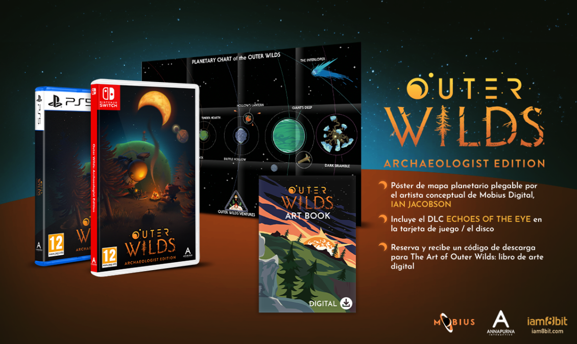 Outer Wilds: Archeologist Edition llegará en formato físico para Nintendo Switch y PlayStation 5