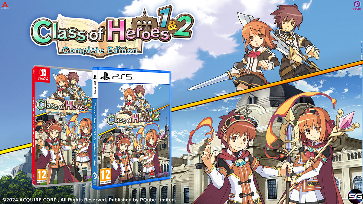 Ya disponible Class of Heroes 1&2 – Complete Edition para Nintendo Switch y PlayStation 5