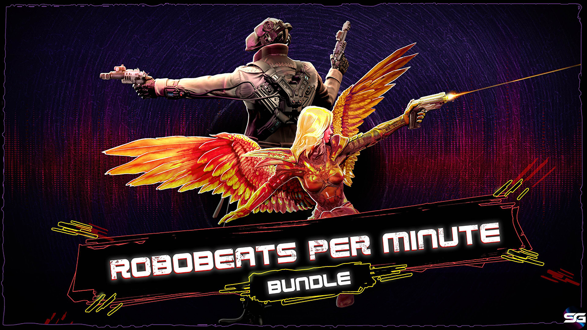 ROBOBEAT y BPM: BULLETS PER MINUTE unen fuerzas para un paquete Steam y contenido especial en el juego