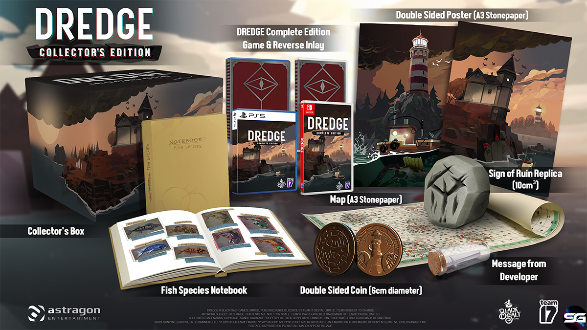 Dredge Complete Collector’s Edition llegará en formato físico para PlayStation 5 y Nintendo Switch