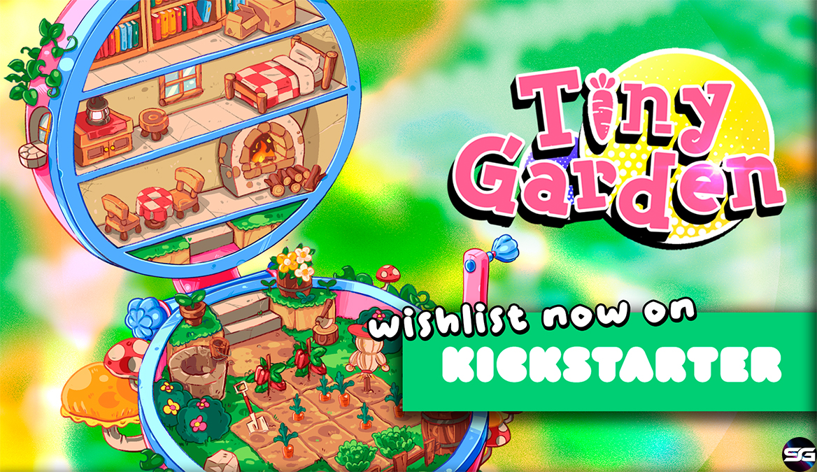 Tiny Garden, lanzó su campaña de Kickstarter y en solo 1 hora consigue su meta