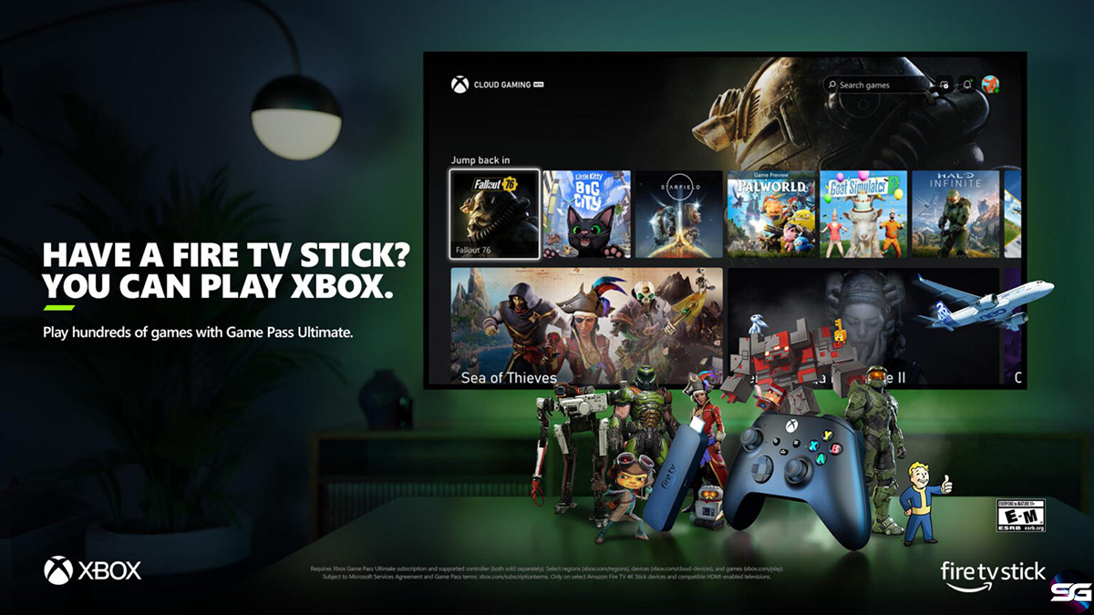 Xbox Cloud Gaming llega a Amazon Fire TV a partir de julio