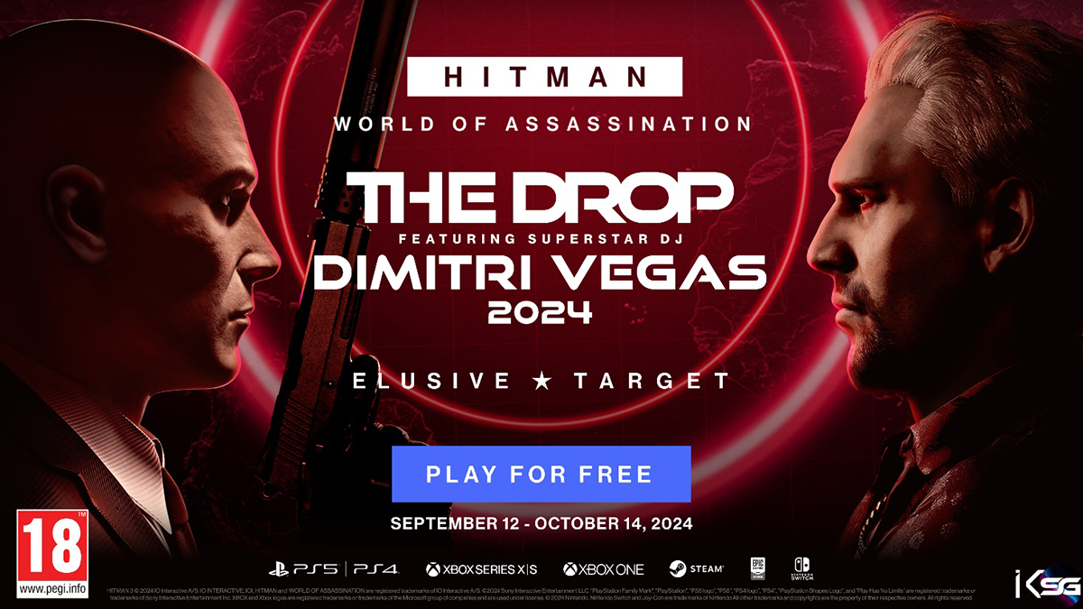 Dos semanas para derrotar a The Drop con Dimitri Vegas en HITMAN World of Assassination – Infografía 