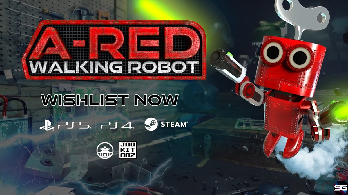 Anunciado A-RED Walking Robot, un simpático videojuego de aventuras que llega próximamente a PlayStation   