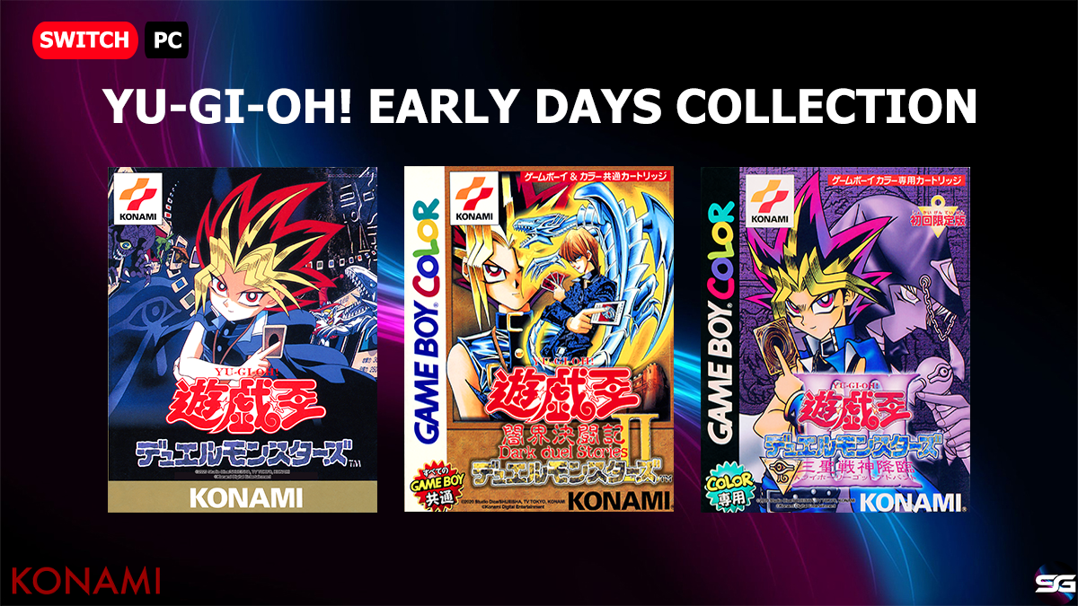 YU-GI-OH! DUEL MONSTER, YU-GI-OH! DUEL MONSTERS II: DARK DUEL STORIES Y YU-GI-OH! DARK DUEL STORIES SE UNEN A YU-GI-OH! EARLY DAYS COLLECTION  