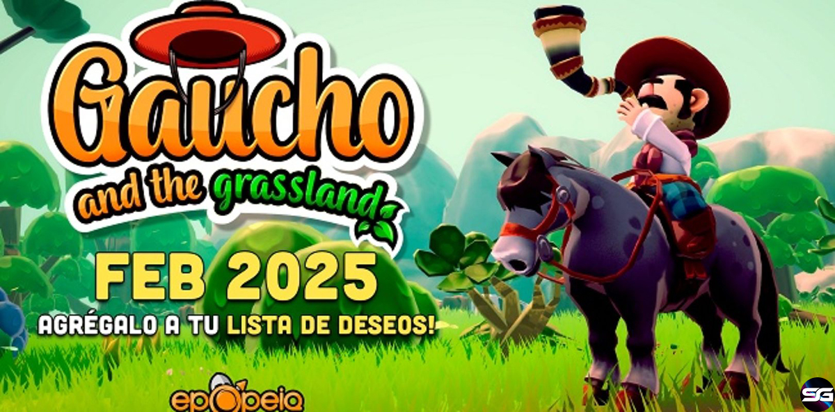 Gaucho and the Grassland llegará a Steam en febrero de 2025 y lo anuncia con un nuevo tráiler de gameplay 