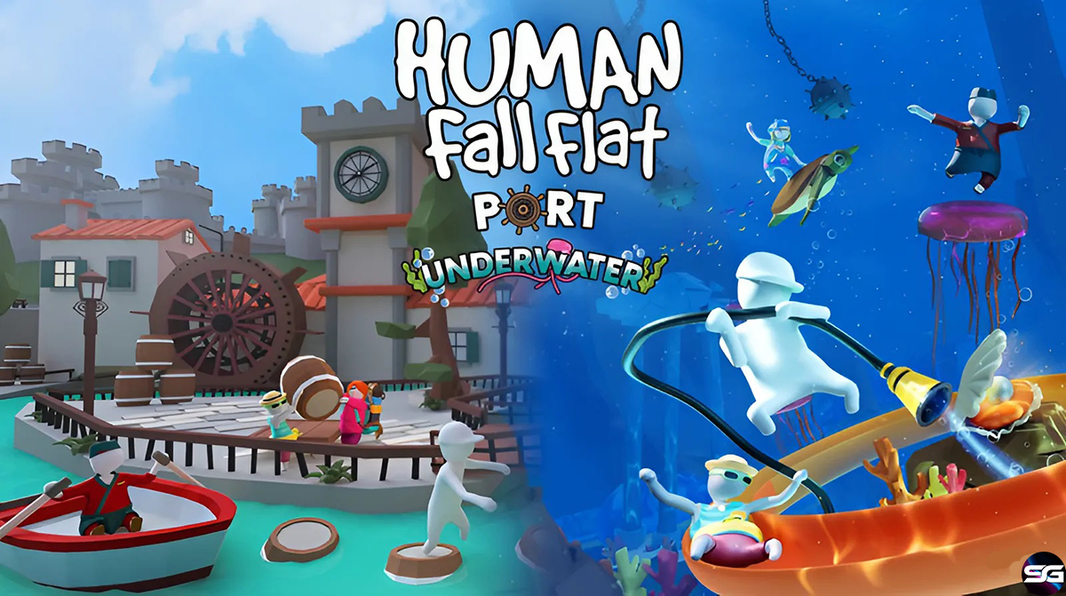 HUMAN FALL FLAT PRESENTA DOS NIVELES COMPLETAMENTE NUEVOS: “PORT” Y “UNDERWATER”  