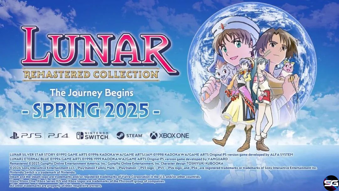 Se anuncia LUNAR Remastered Collection para primavera de 2025      