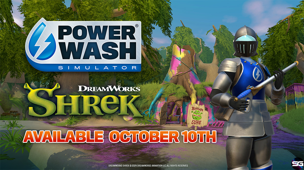 Shrek llega a PowerWash Simulator el 10 de octubre 