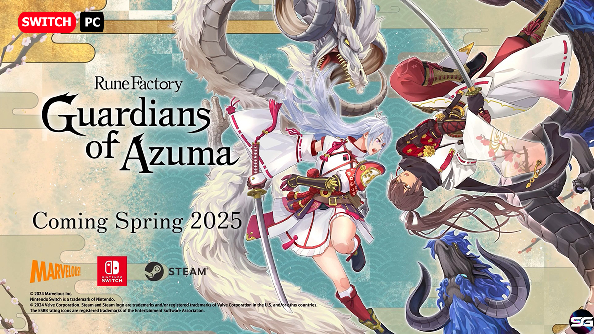 Rune Factory: Guardians of Azuma se lanzará en 2025 para Switch y PC  