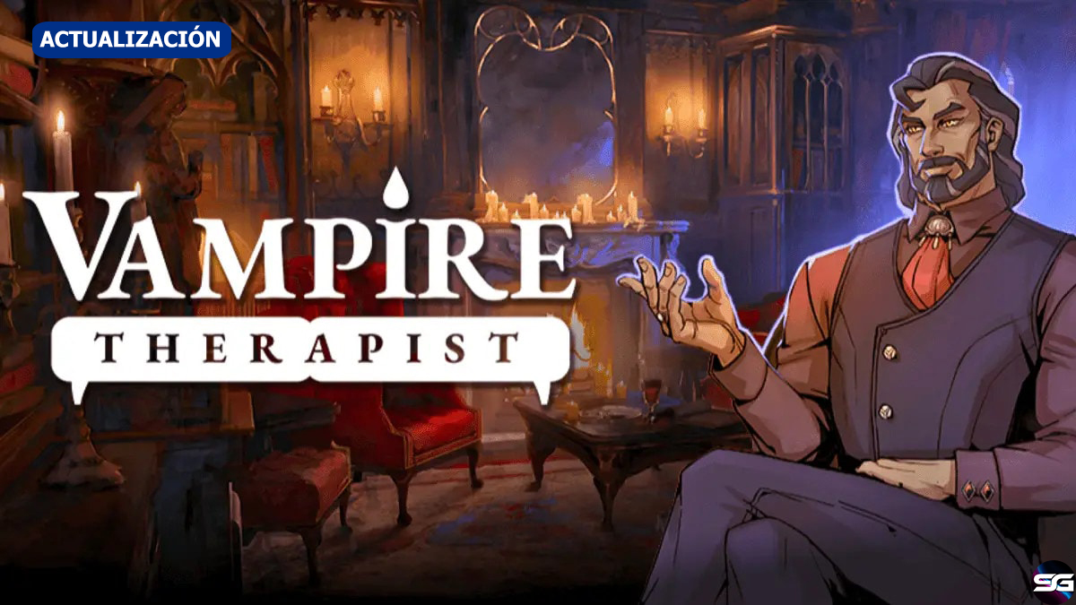 VAMPIRE THERAPIST, ACLAMADO POR LA CRÍTICA, ANUNCIA ACTUALIZACIONES DE CONTENIDO GRATUITAS 