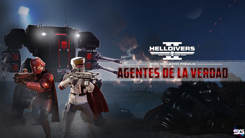 Helldivers 2 anuncia Agentes de la Verdad, el nuevo bono de guerra premium 