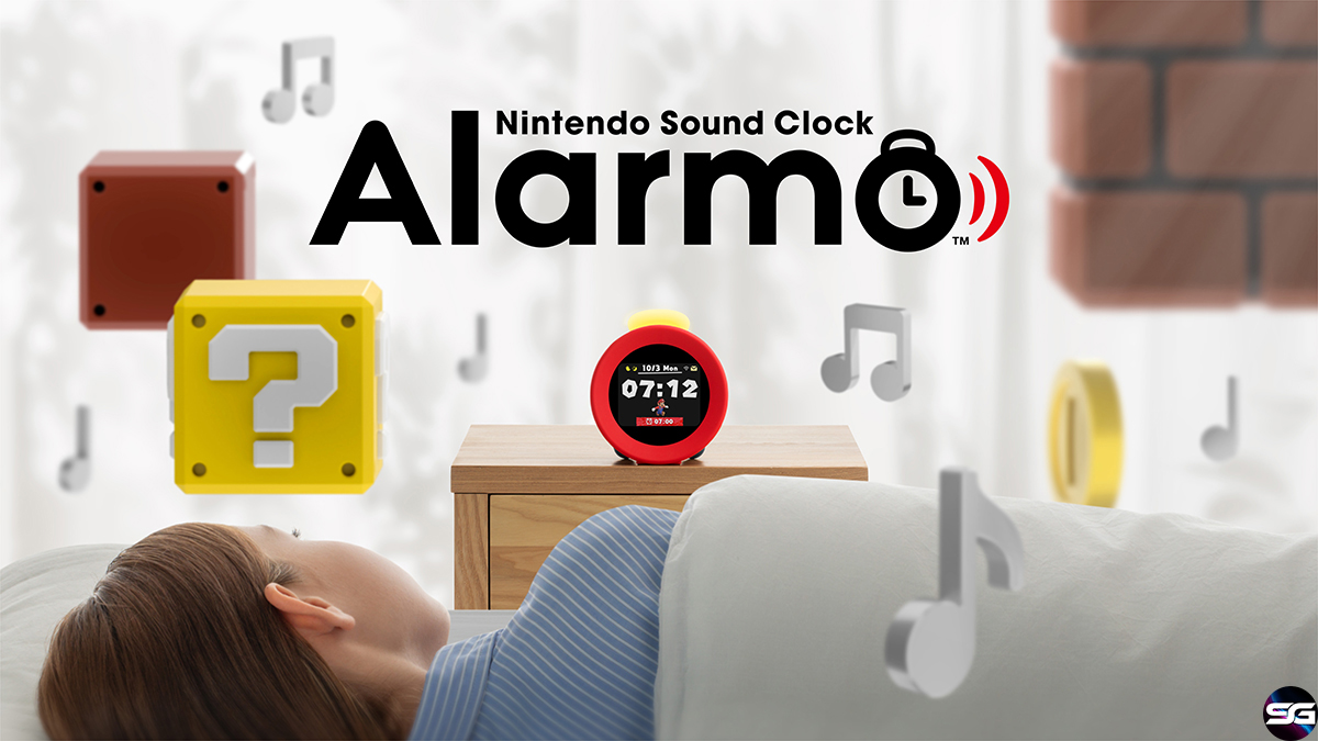 Despertarse por las mañanas resultará más divertido con Nintendo Sound Clock: Alarmo – disponible próximamente 