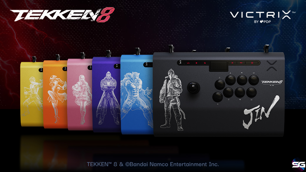 PDP lanza los Sticks para juegos de lucha Arcade TEKKEN 8 VICTRIX PRO FS 