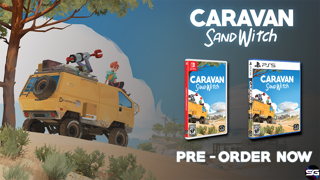 Confirmado el lanzamiento físico mundial del cautivador título de aventuras Caravan SandWitch   