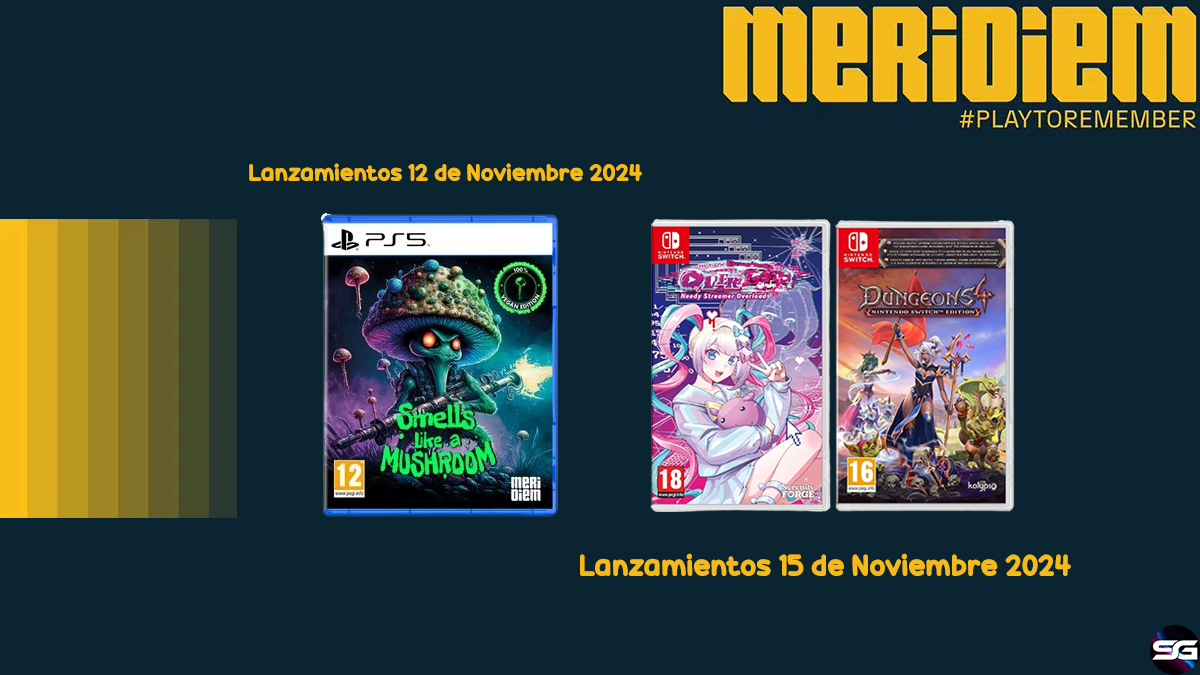 Lanzamientos Meridiem Formato Físico 2ª Semana Noviembre   