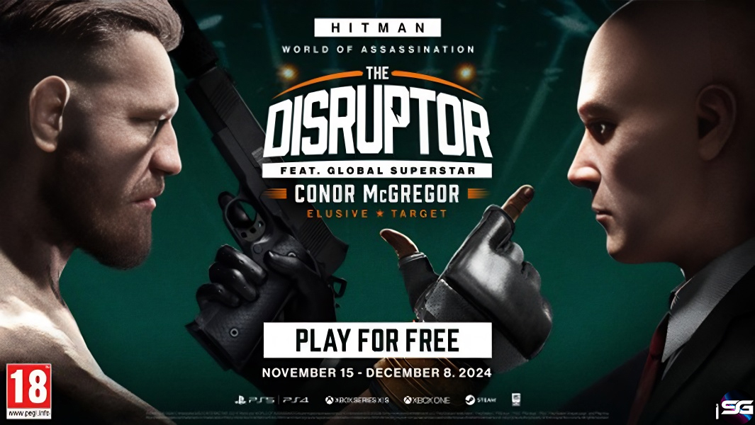 The Disruptor, con Conor McGregor regresa a HITMAN World of Assassination el 15 de noviembre 